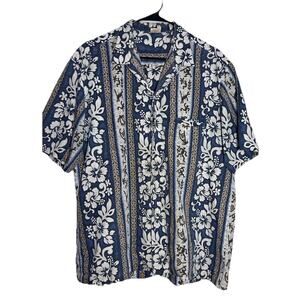 Vintage Royal Creations Aloha Shirt Sz XL Floral Dad Beach Made In Hawaii 90s